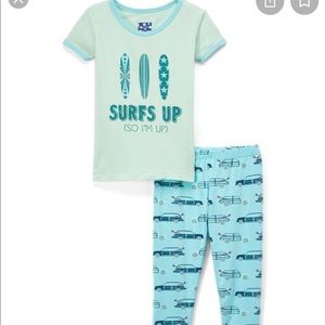 Kickee Pants: Short Sleeve Pajama Set (Boy)